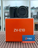 CAMERA SONY ZV-E10 + 16-50mm SEMINOVA CAIXA COMPLETA!