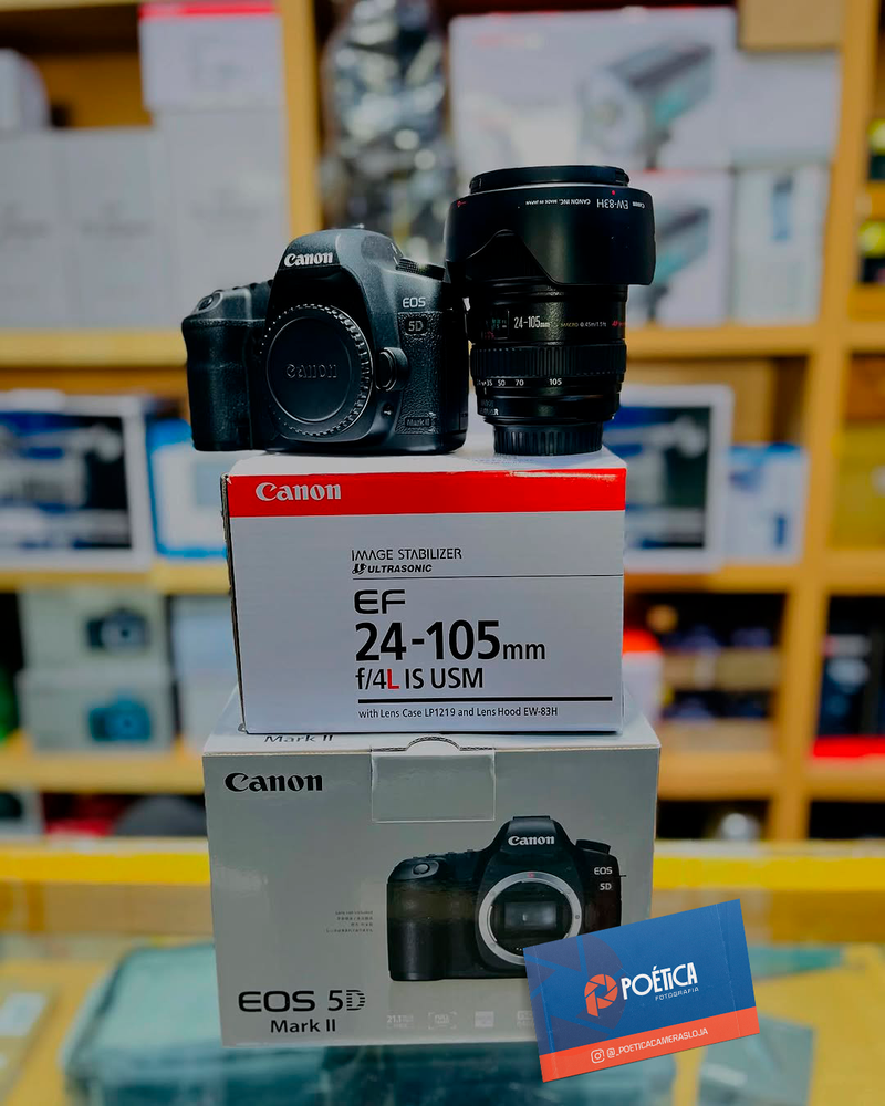 CAMERA CANON 5D MARK II + 24-105mm F/4L IS USM