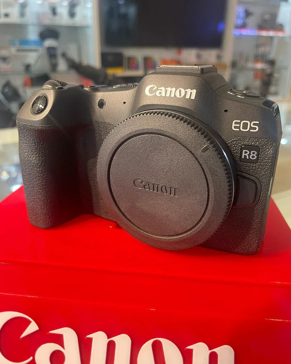 CAMERA CANON R8 SEMINOVA COMPLETA!