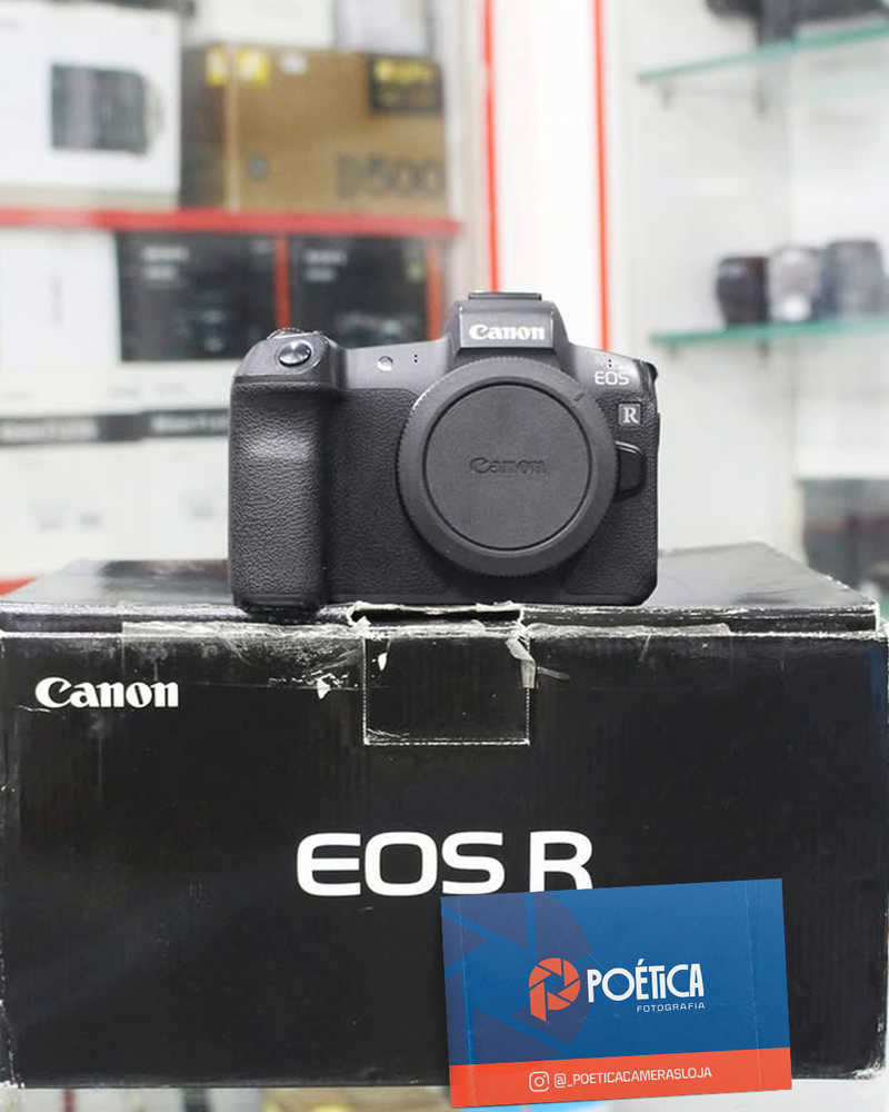 CAMERA CANON EOS R COPO SEMINOVO