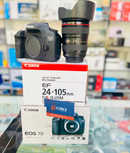 CAMERA CANON 7D + 24-105mm F/4L IS USM SEMINOVA