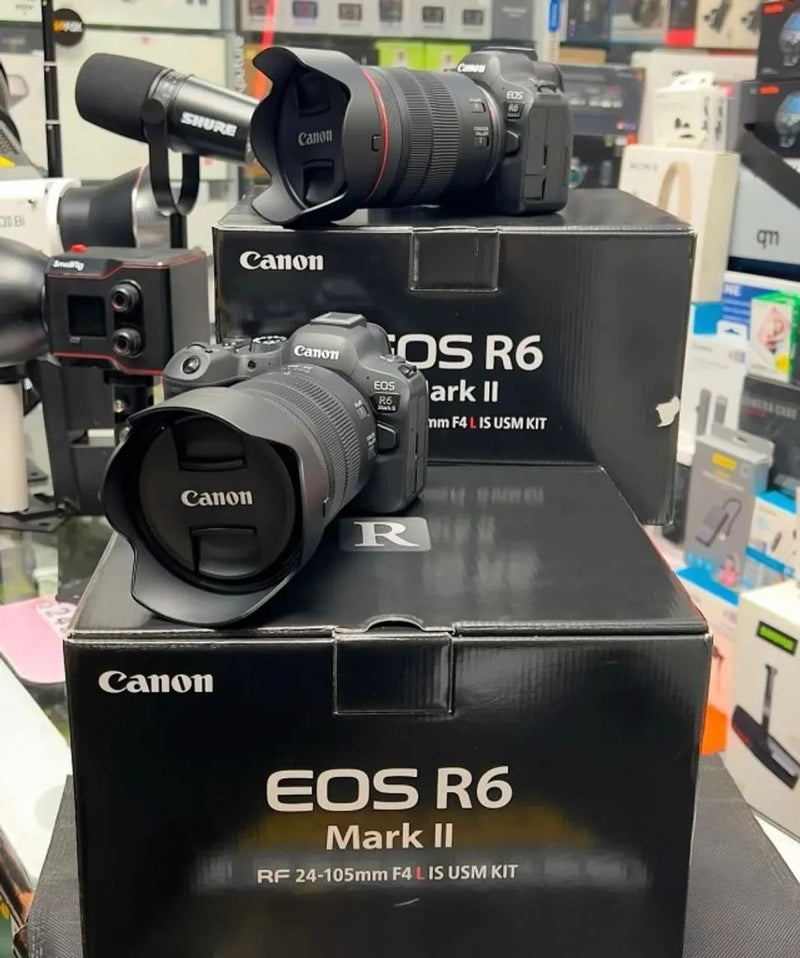CAMERA CANON R6 MARK II + RF 24-105mm F4 L IS USM SEMINOVA