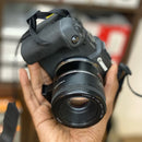 CAMERA CANON EOS RP + Adaptador Viltrox + Lente 50mm f/1.8 🔁 SEMINOVOS