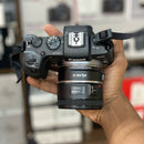 CAMERA CANON EOS RP + Adaptador Viltrox + Lente 50mm f/1.8 🔁 SEMINOVOS