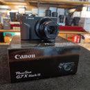 CAMERA CANON G7X MARK III SEMINOVA COMPLETA