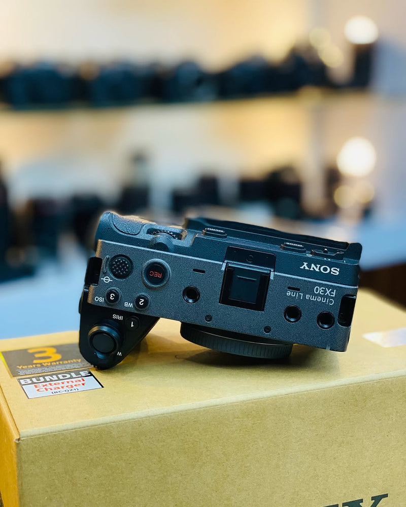 CAMERA SONY FX30 CINEMA LINE SEMINOVA