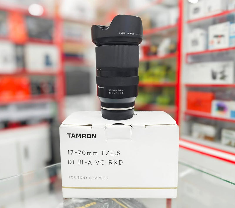 LENTE TAMRON 17-70mm SEMINOVA NA CAIXA!