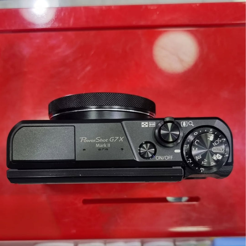 CAMERA CANON G7X MARK II SEMINOVA COMPLETA!