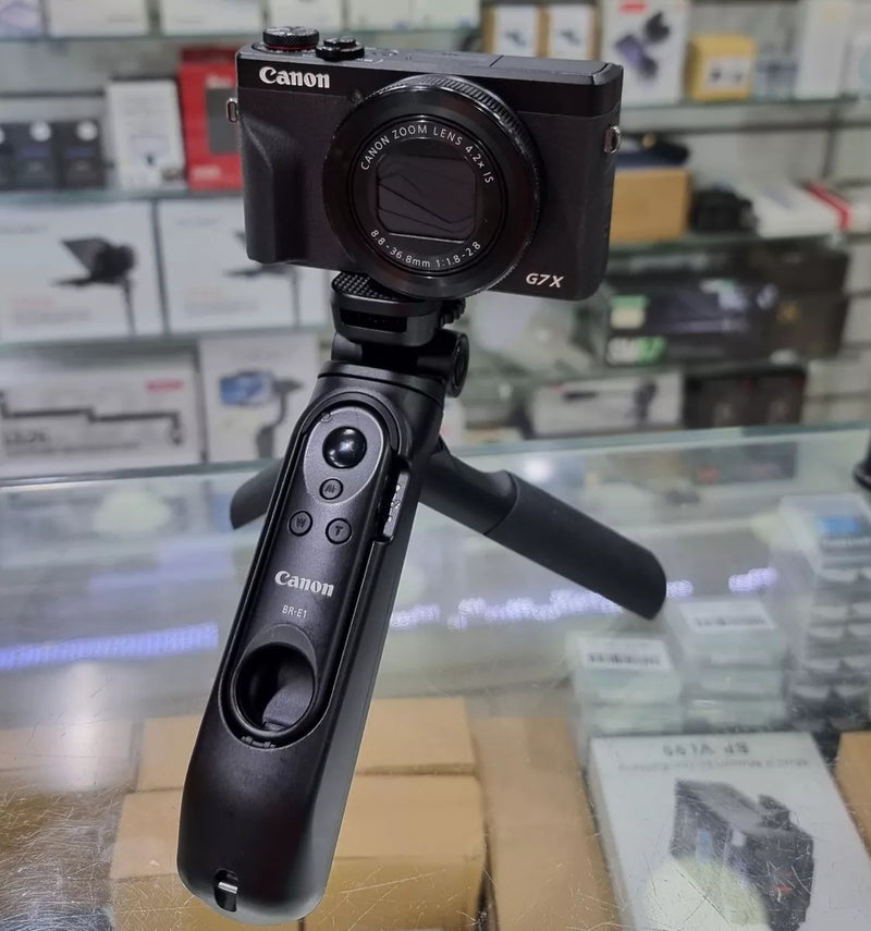 KIT VLOG CANON G7X MARK III + TRIPE DE MÃO CANON SEMINOVOS