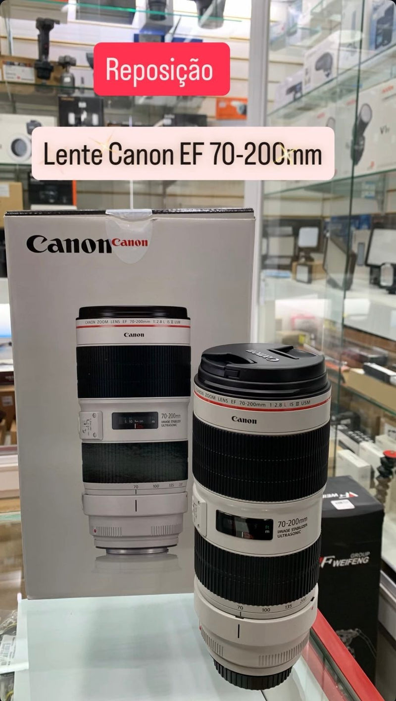 Lente Canon EF 70 200mm f 2.8L IS III USM - Canon