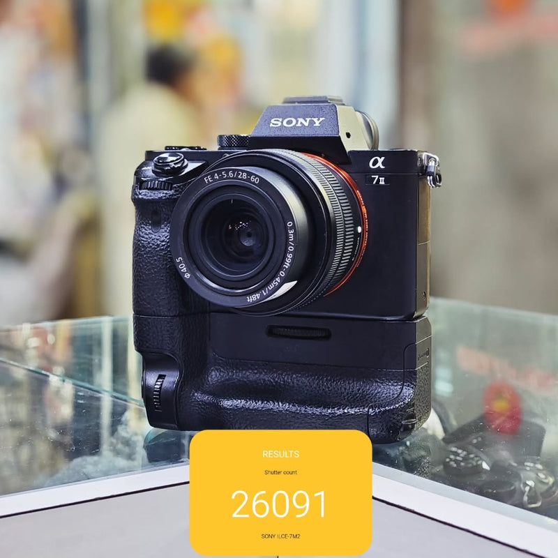 CAMERA SONY A7 II + 28-60mm SEMINOVA